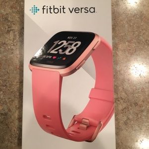 Peach/Rose Gold Aluminum Fitbit Versa